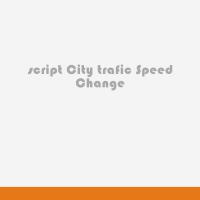 اسکریپت CitytraficSpeedChanger برای 3dmax